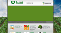 Desktop Screenshot of beskyd.cz