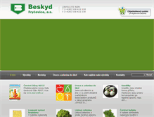 Tablet Screenshot of beskyd.cz